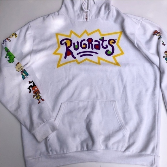 Nickelodeon RUGRATS white hoodie unisex size xl - Picture 6 of 12